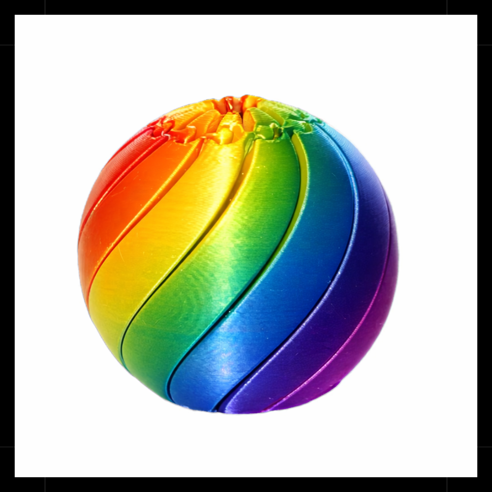 retractable fidget ball