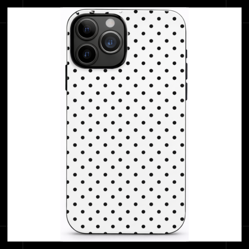 dotted art phone case