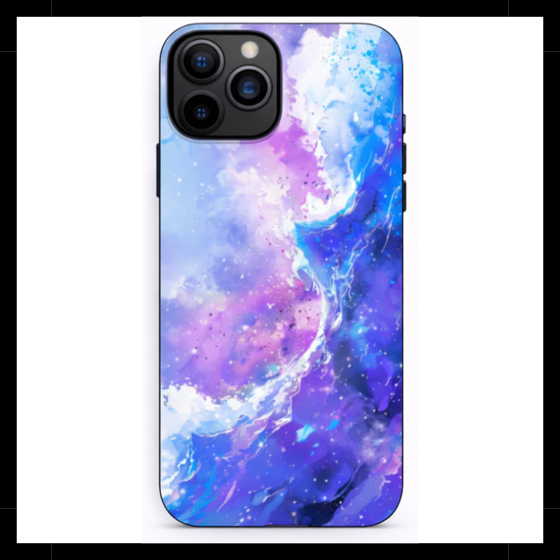 lavender waves iPhone case