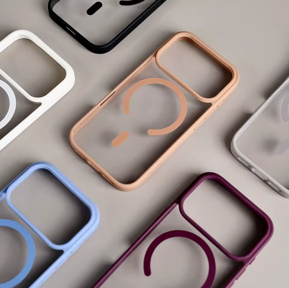 clear iPhone case compatible with magsafe