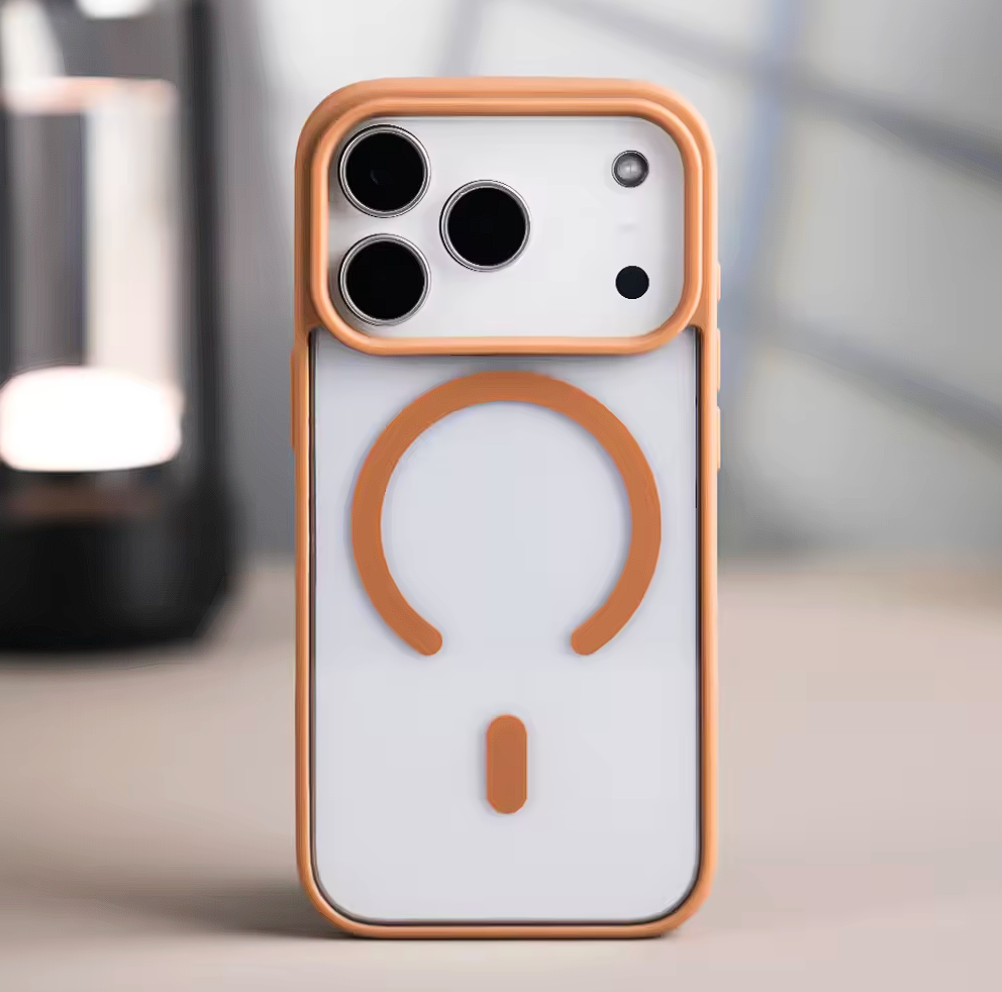 clear iPhone case compatible with magsafe