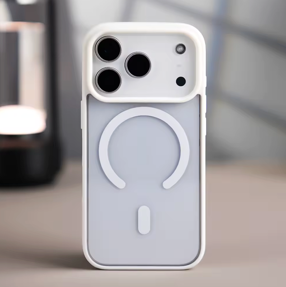 clear iPhone case compatible with magsafe