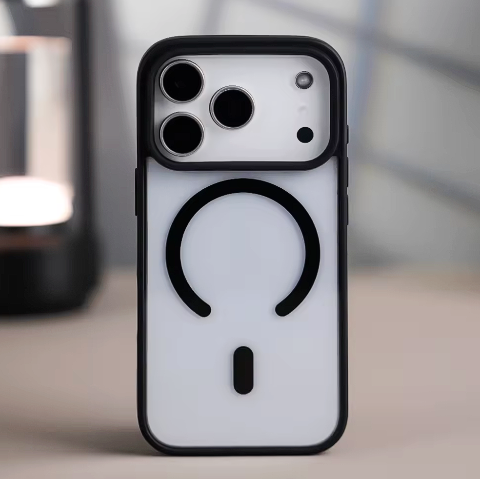 clear iPhone case compatible with magsafe