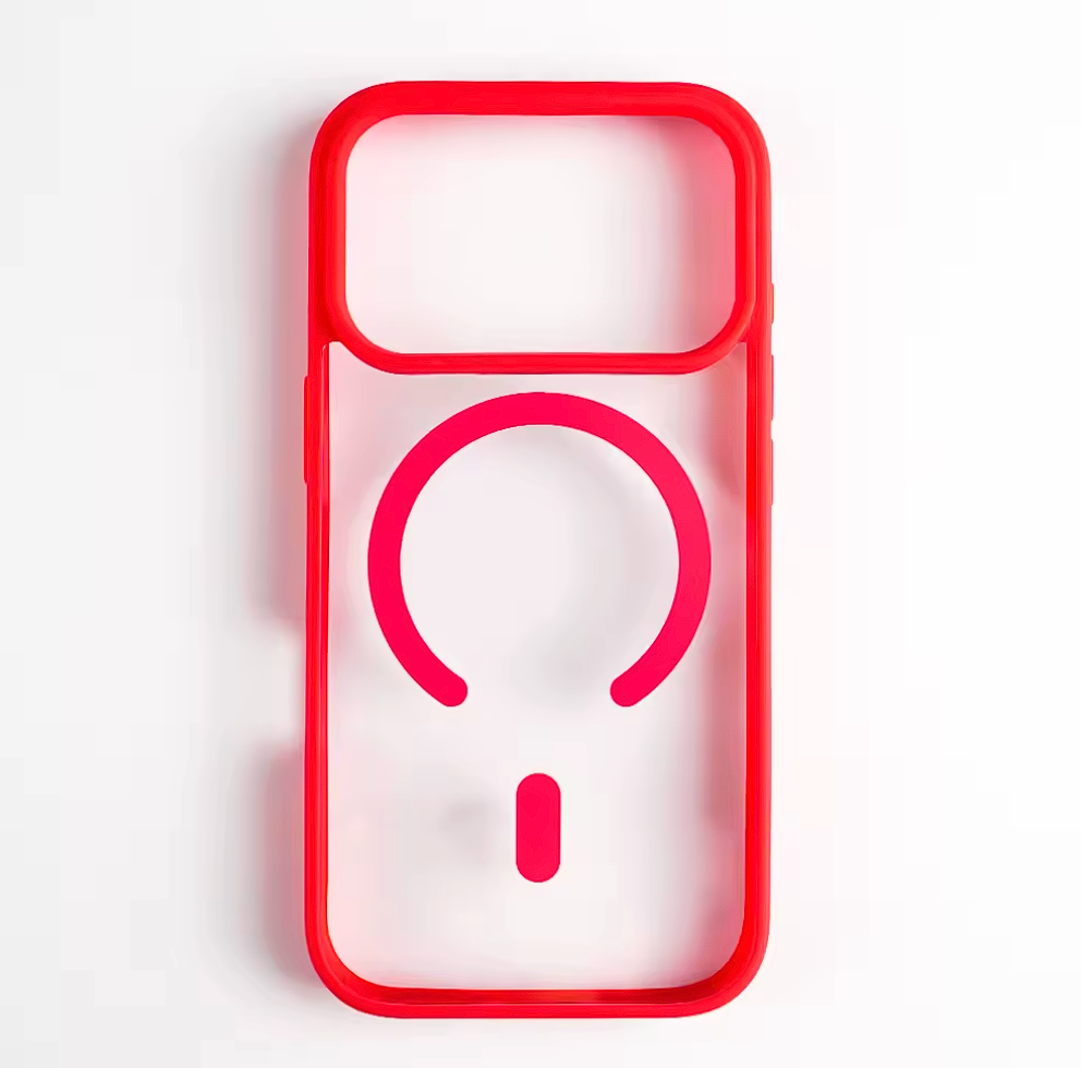 clear iPhone case compatible with magsafe